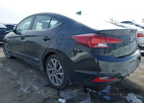2020 Hyundai Elantra Limited from USA, damaged, VIN 5NPD84LF3LH627655
